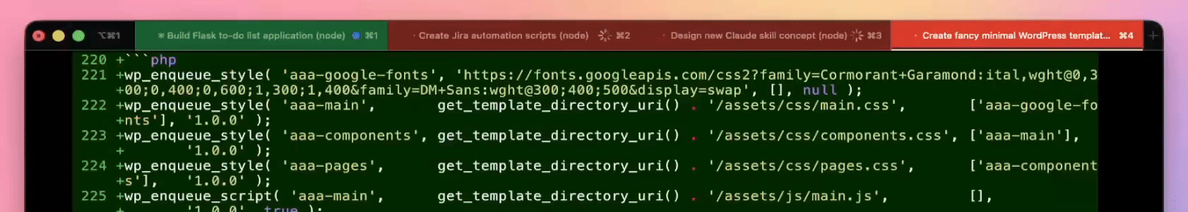 I built a plugin that changes my terminal tabs when Claude is thinking