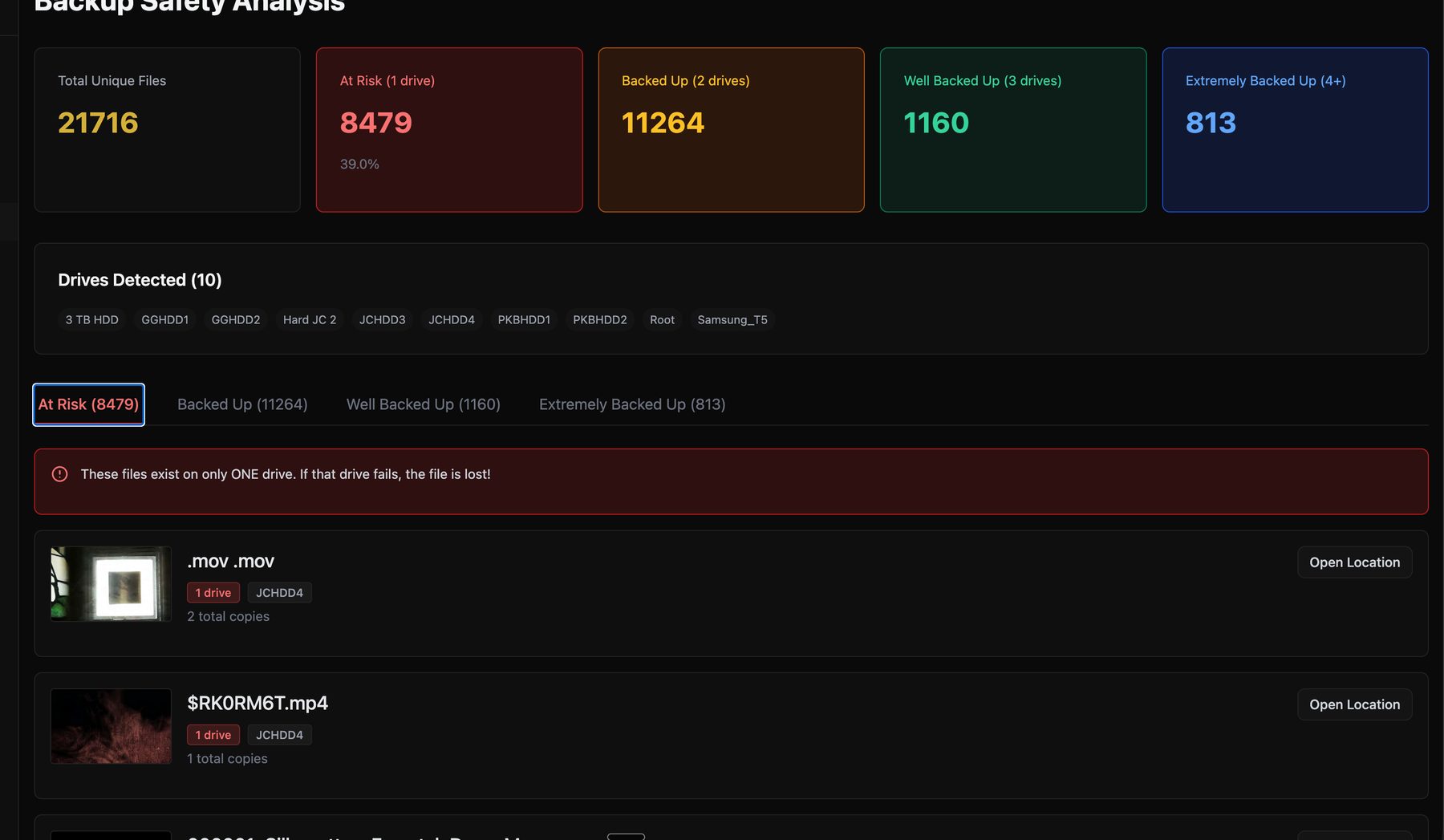 VARK - Video Archiver detail