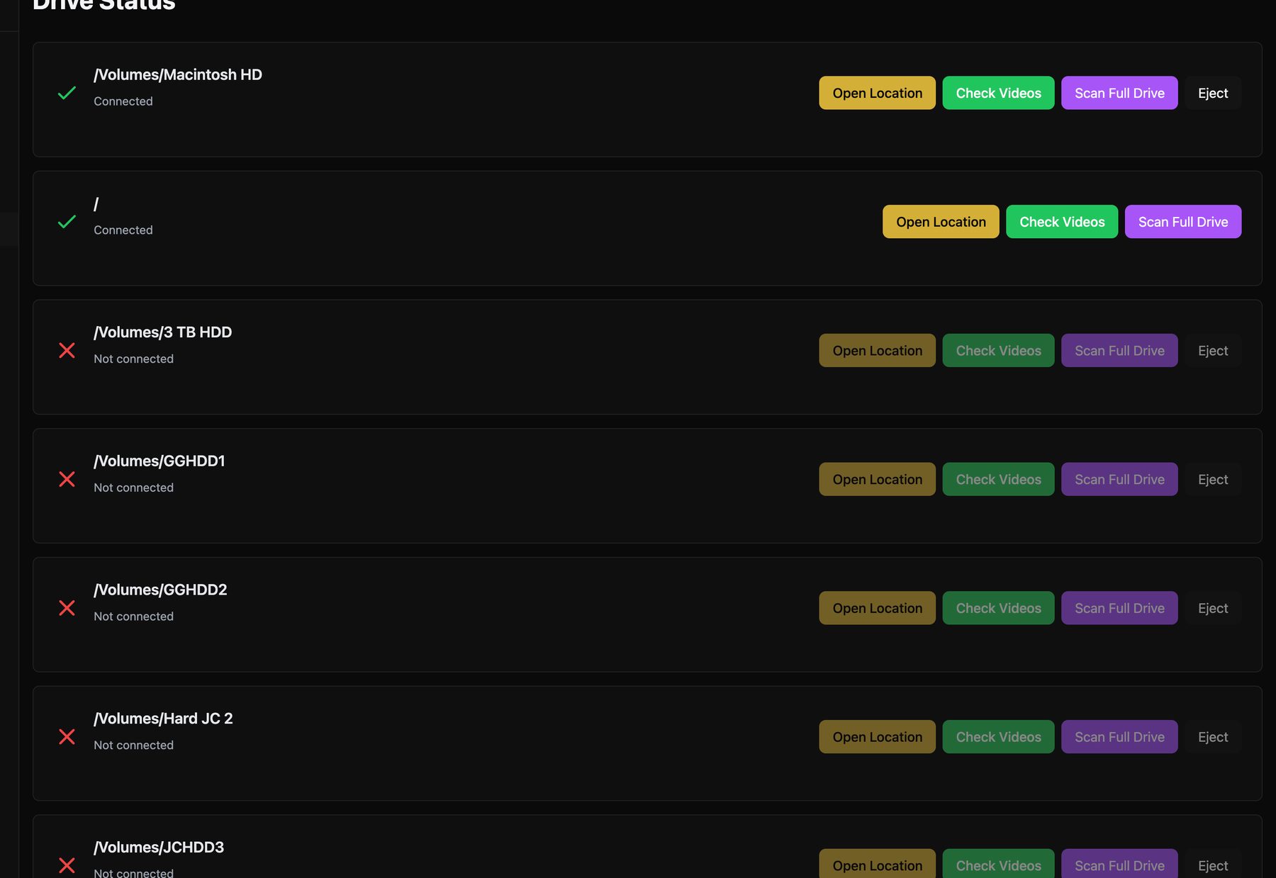 VARK - Video Archiver detail